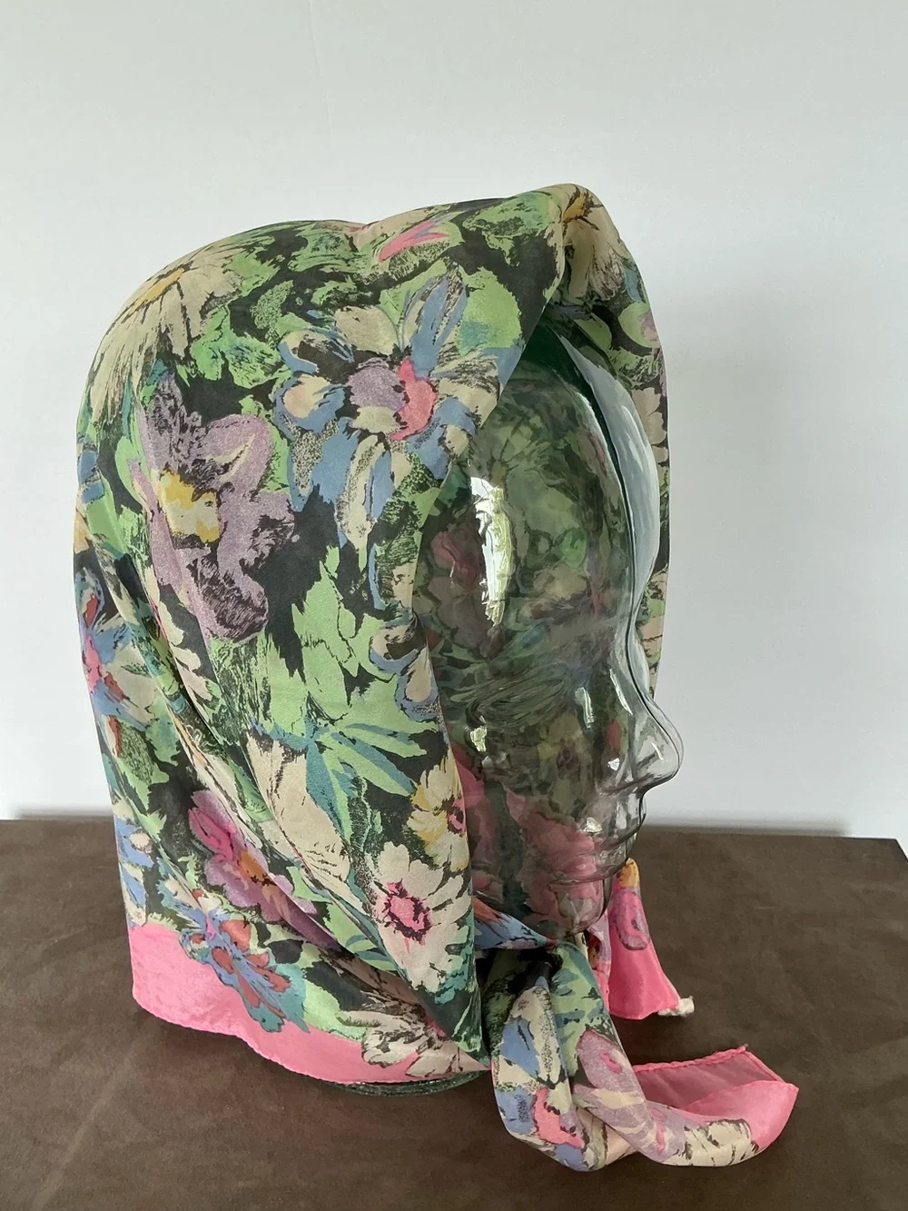 Acute Vintage Silk Floral Scarf
